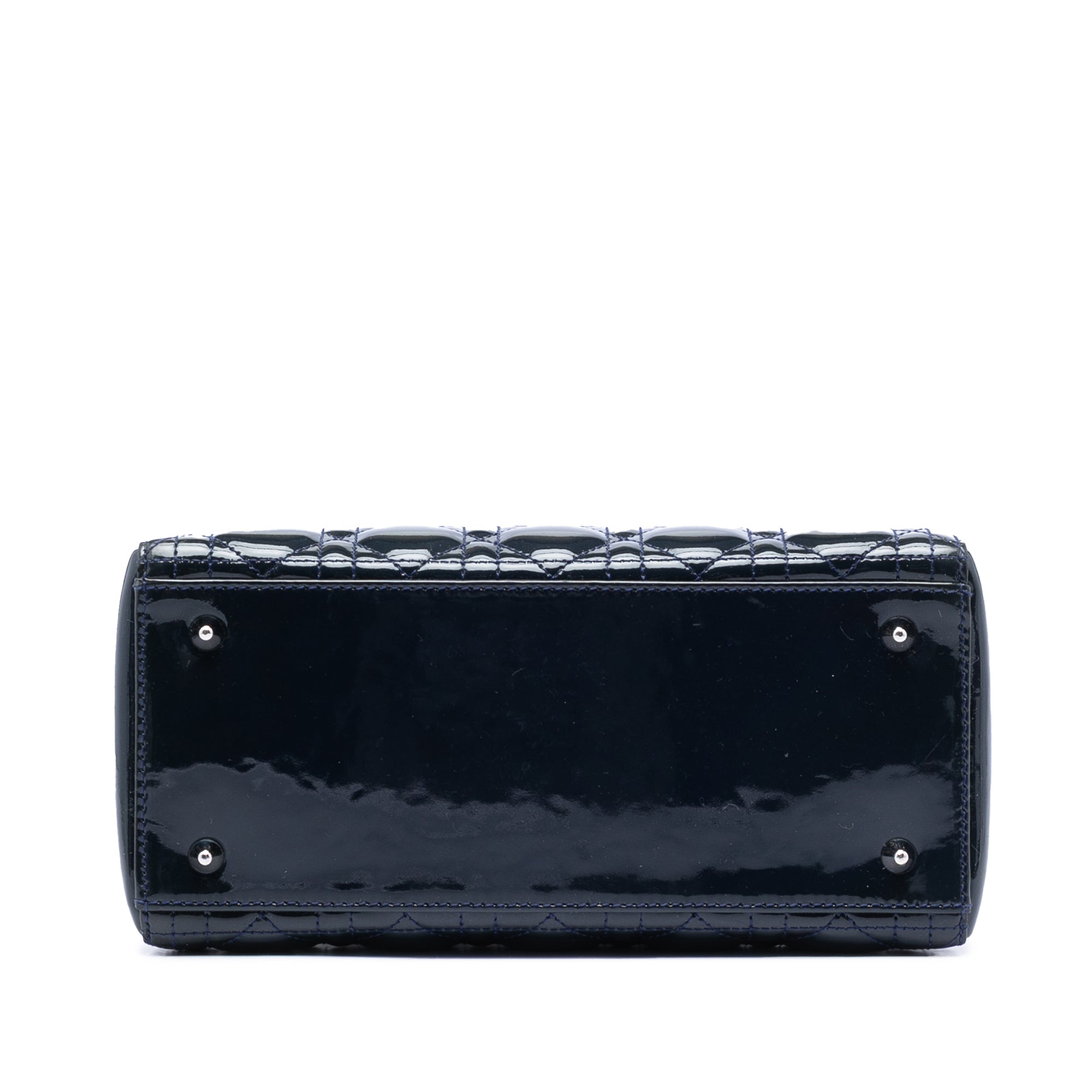 Medium Patent Cannage Lady Dior - Image 3