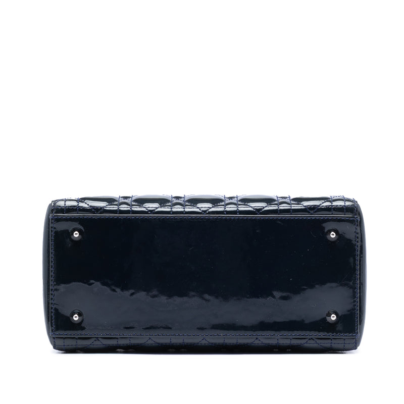 Medium Patent Cannage Lady Dior - Image 3