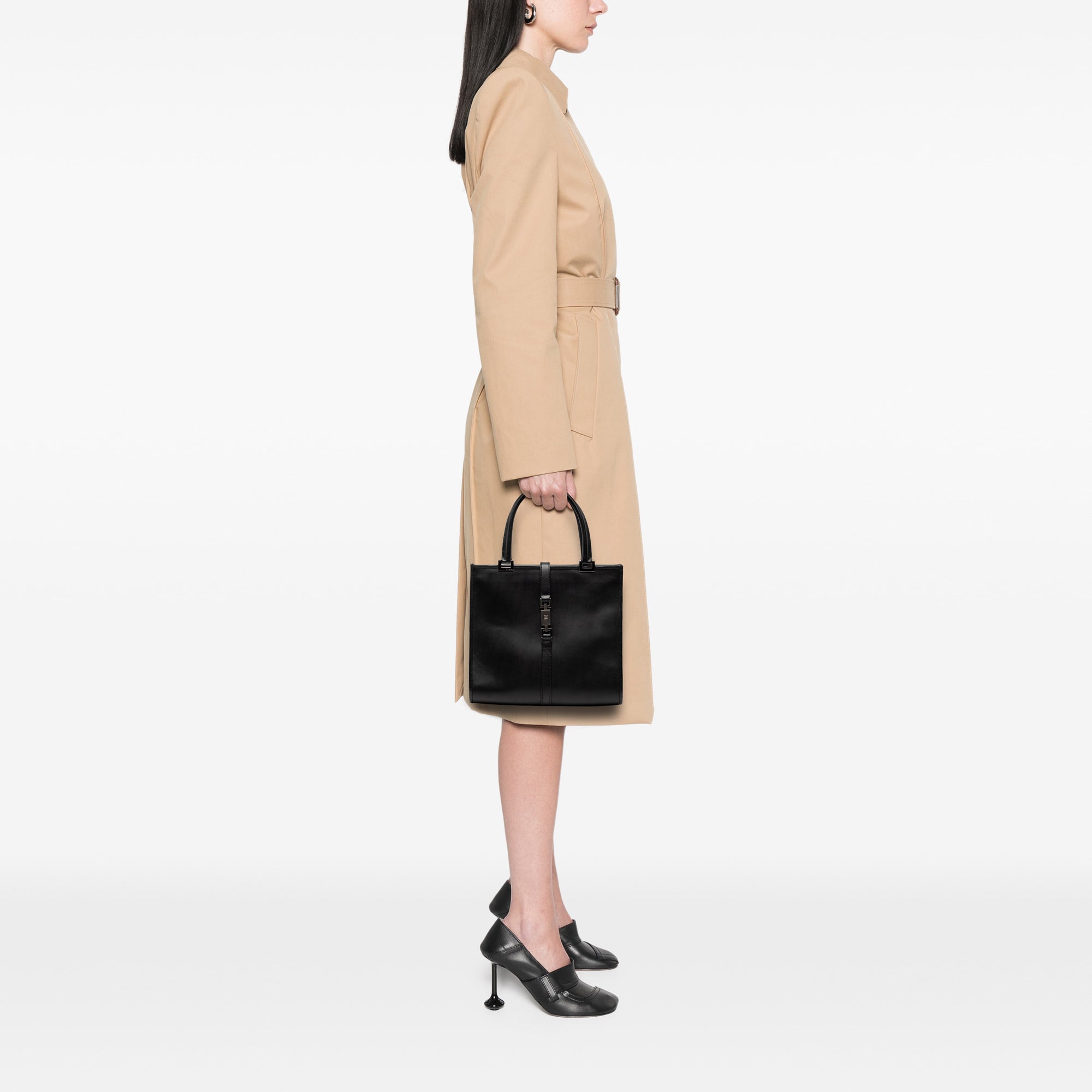 Calfskin Jackie Handbag - Image 7
