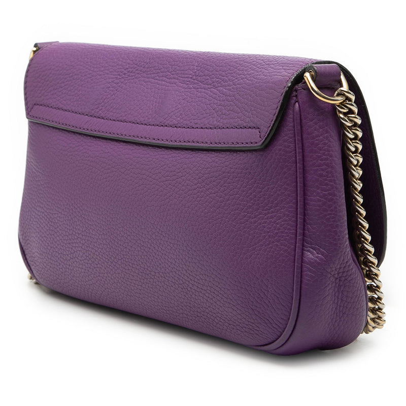 Medium Calfskin Soho Chain Flap Crossbody - Image 2
