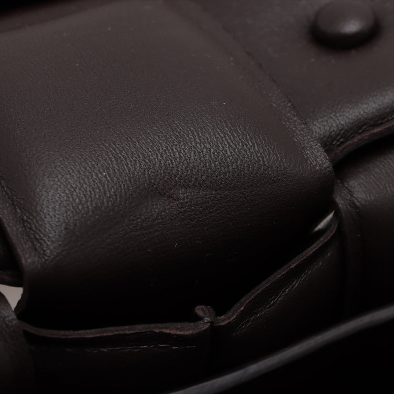 Nappa Intrecciato Padded Chain Cassette Satchel - Image 6