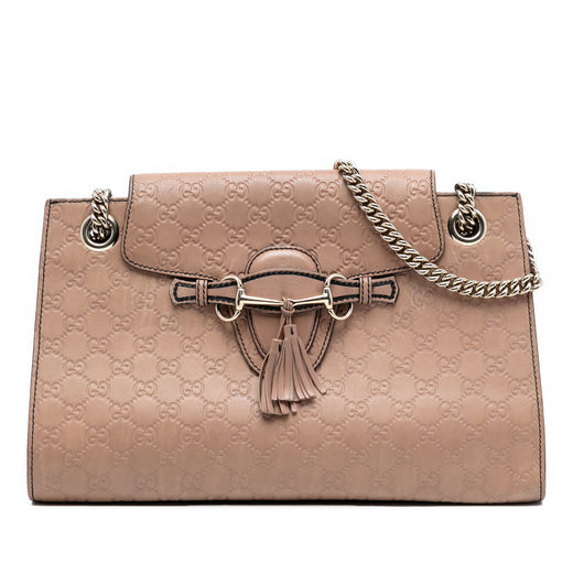 Large Guccissima Emily Shoulder Bag - Image 1