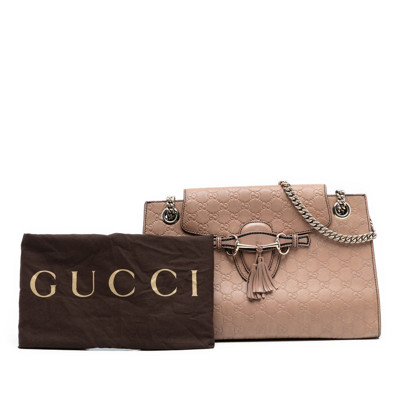 Large Guccissima Emily Shoulder Bag - Image 8
