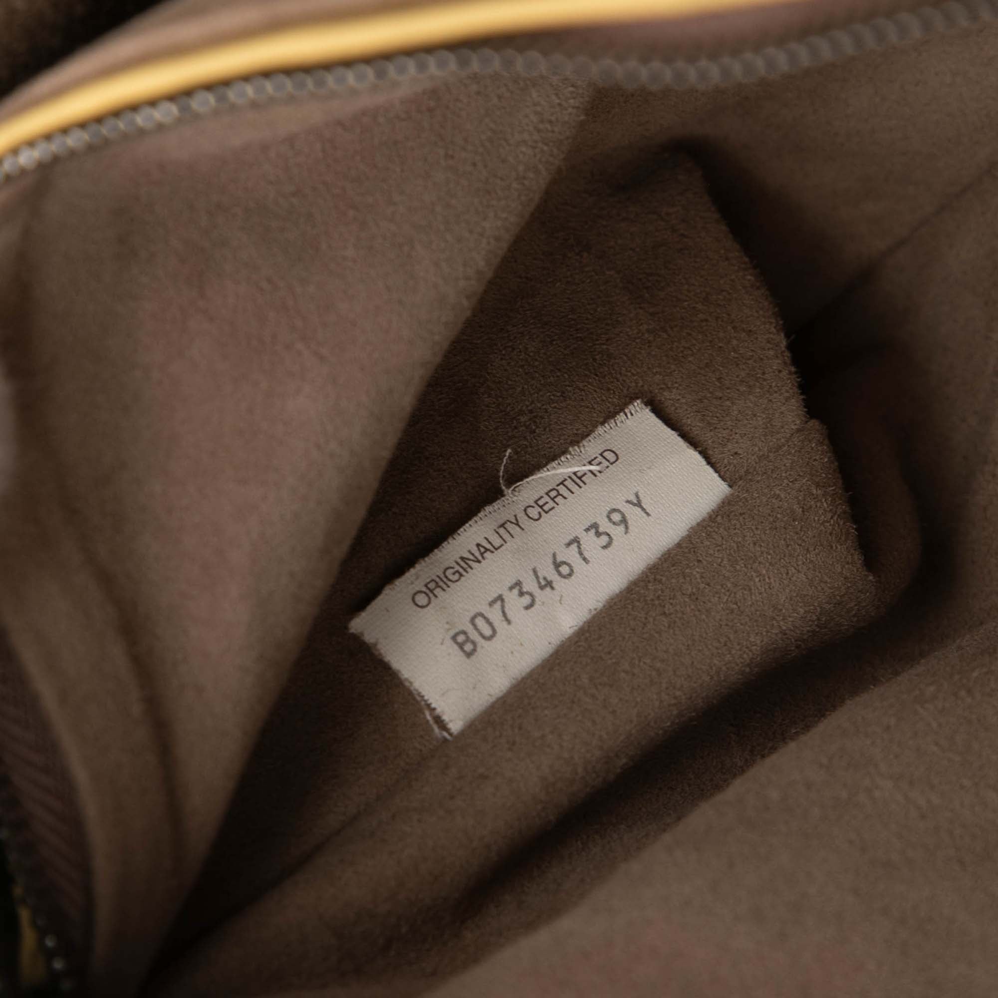 Nappa Intrecciato Check Grommet Palio Crossbody - Image 6