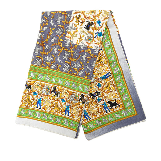 Chasse en Inde Silk Scarf 90 - Image 1