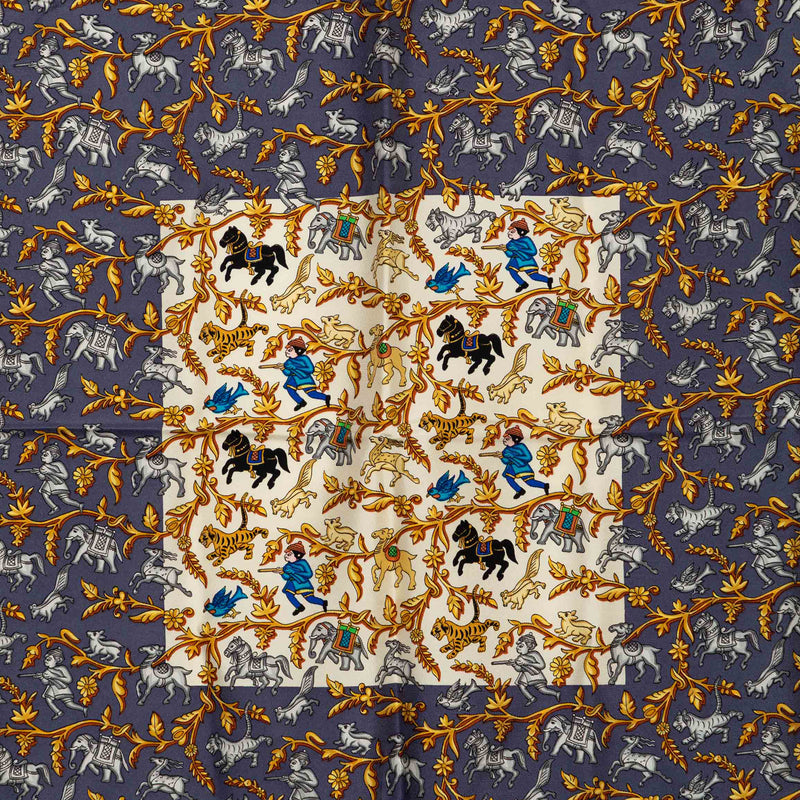 Chasse en Inde Silk Scarf 90 - Image 2