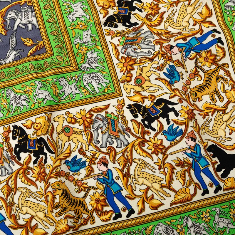 Chasse en Inde Silk Scarf 90 - Image 5