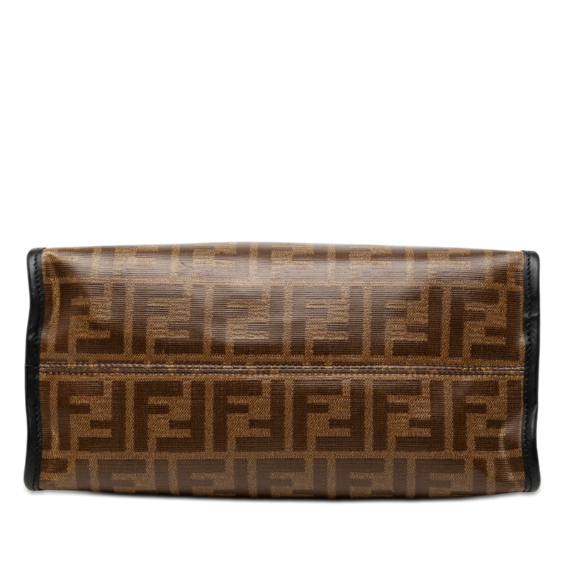 Small Zucca Coated Canvas Peekaboo Defender - Image 3