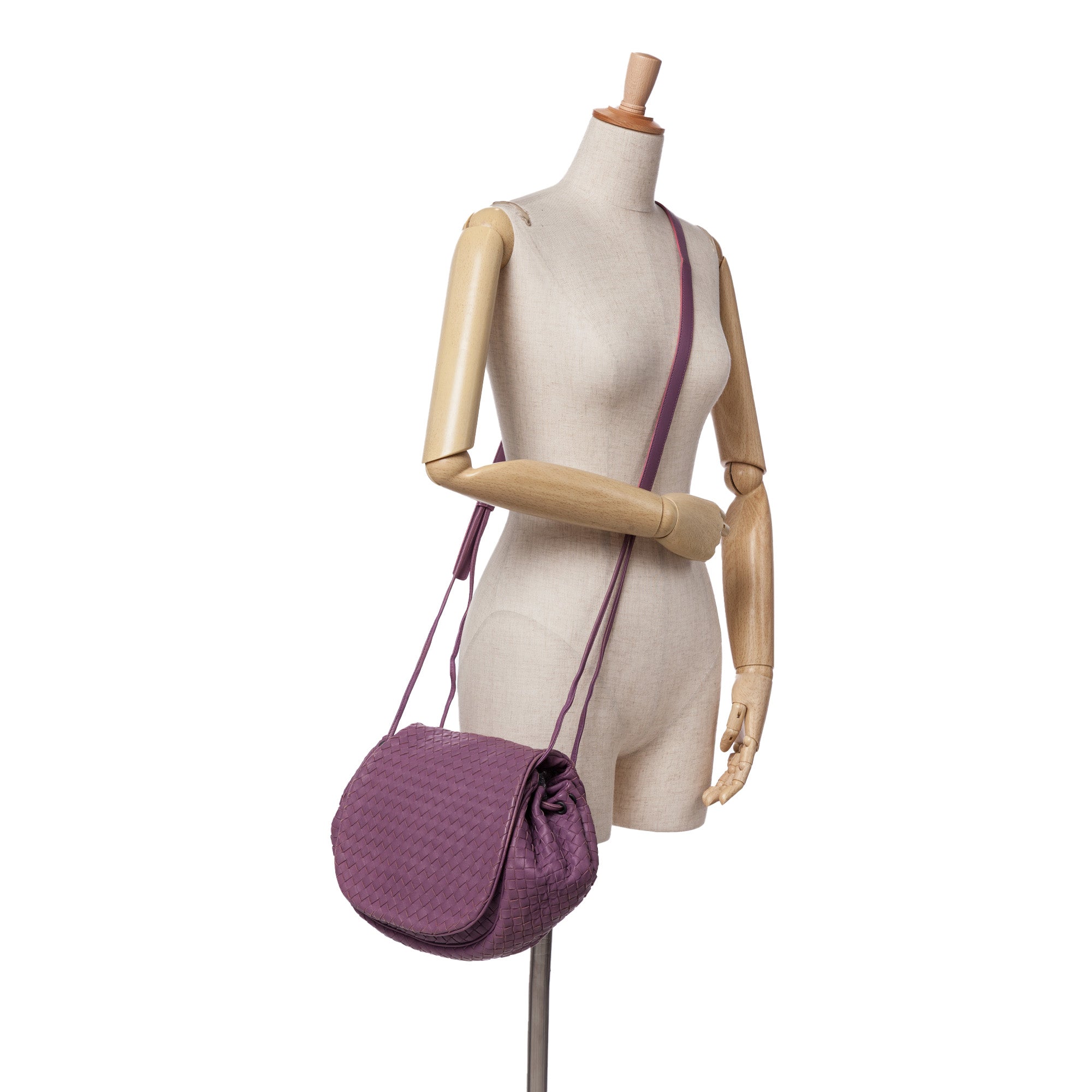 Nappa Intrecciato Flap Crossbody - Image 7