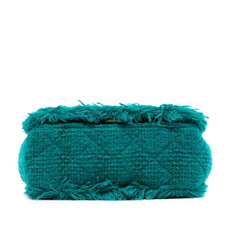 Small Wool Tweed Giant Logo Flap - Image 3
