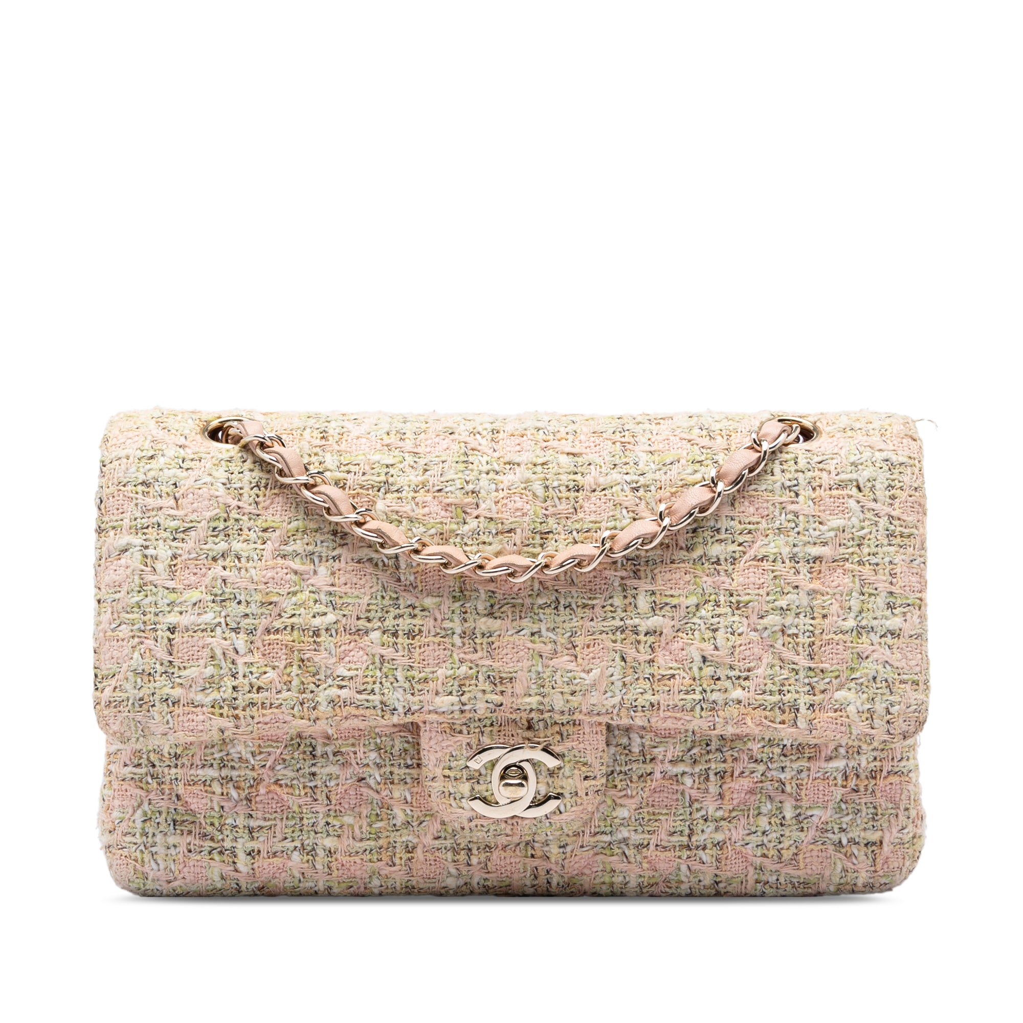 Medium Classic Tweed Double Flap - Image 1