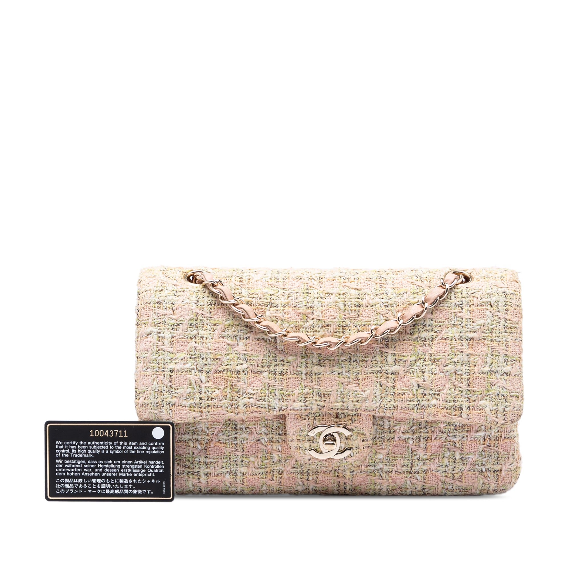 Medium Classic Tweed Double Flap - Image 6