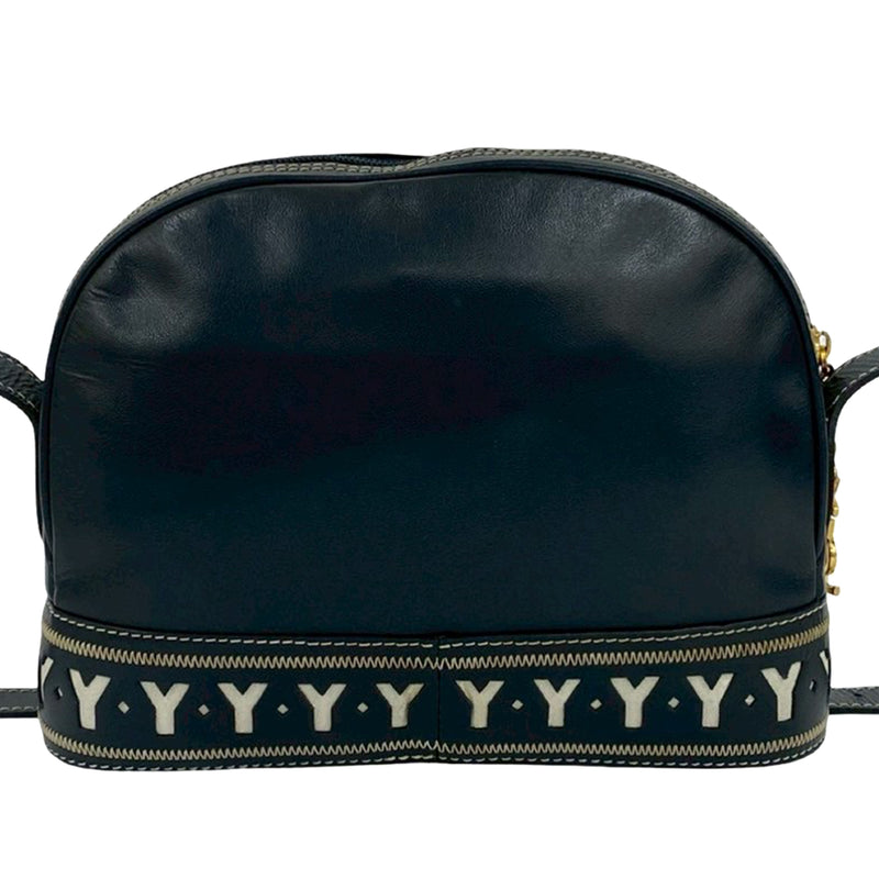 Leather Y Cutout Crossbody - Image 2