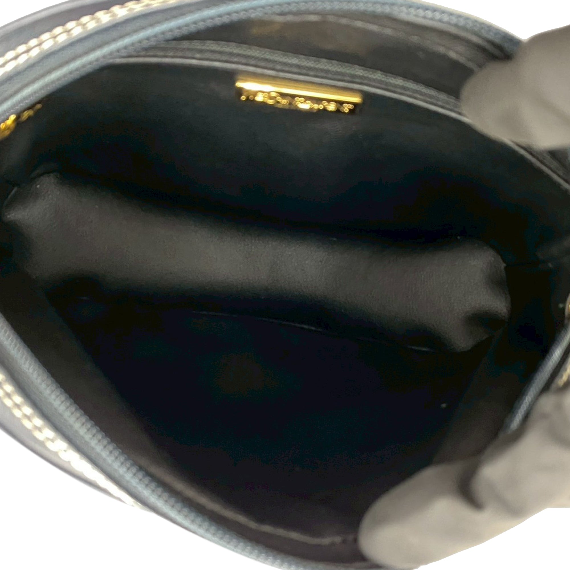 Leather Y Cutout Crossbody - Image 5