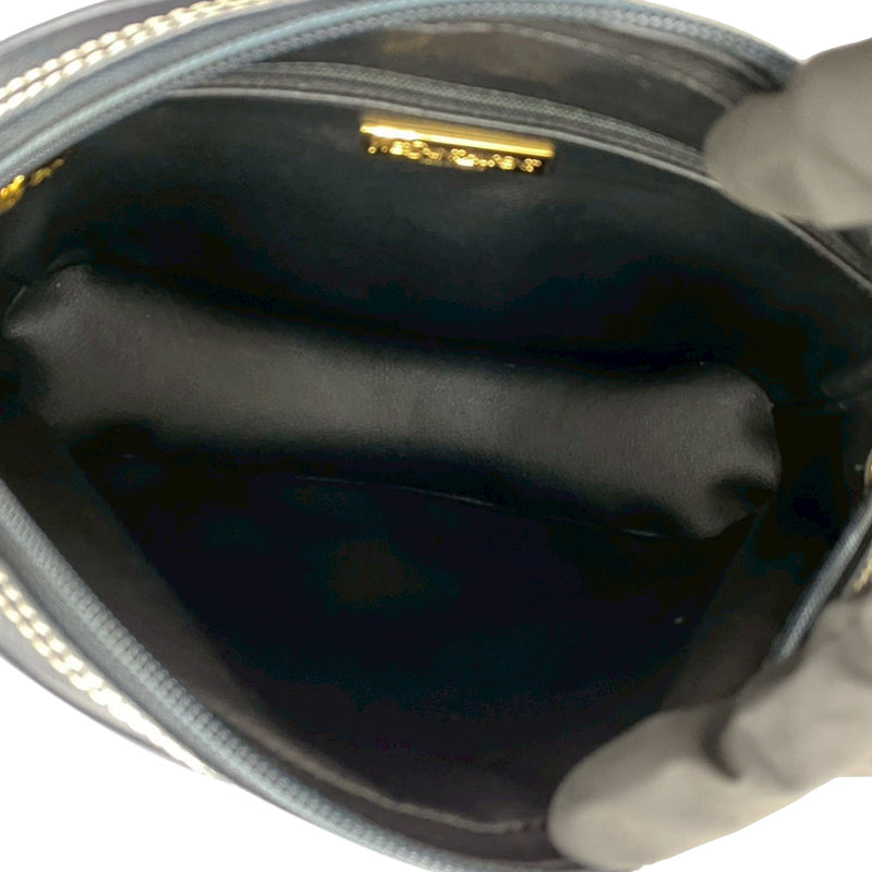 Leather Y Cutout Crossbody - Image 5