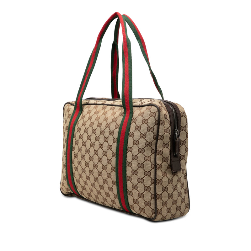 GG Canvas Web Business Bag - Image 2