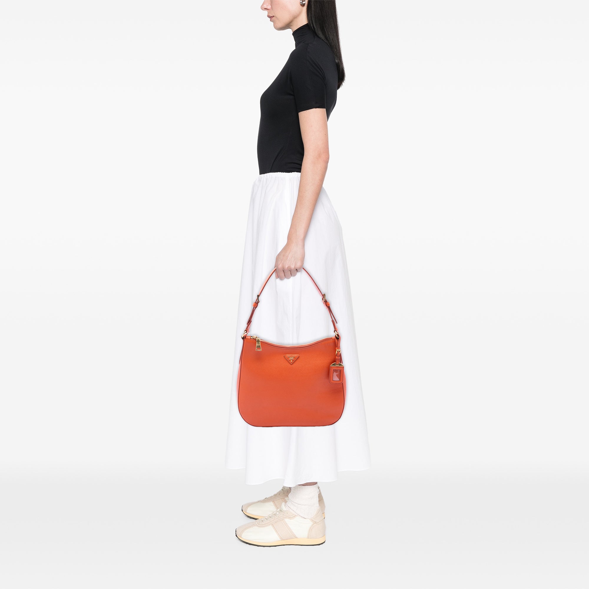Saffiano Lux Shoulder Bag - Image 6