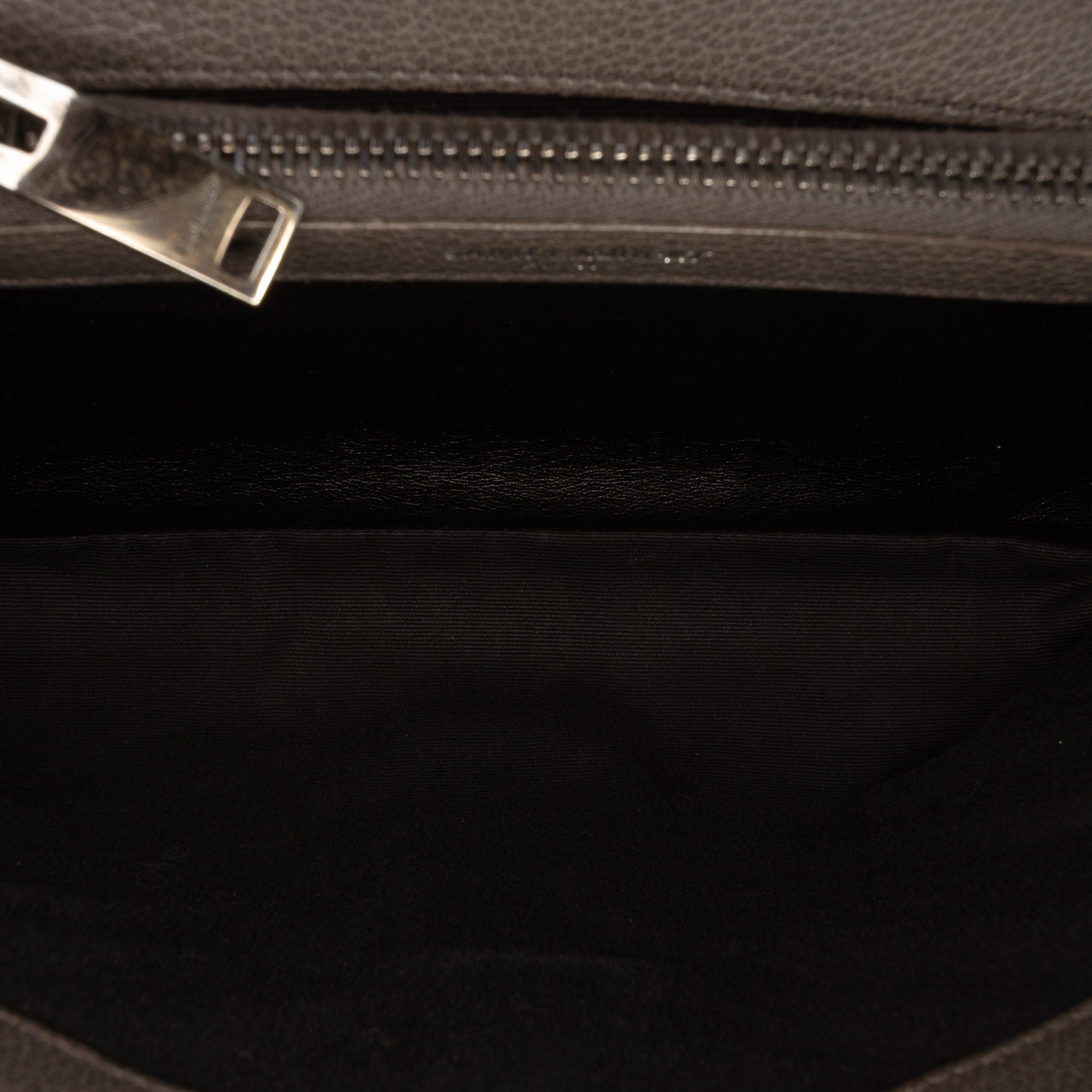 Medium Chevron Sheepskin Monogram College Satchel - Image 4