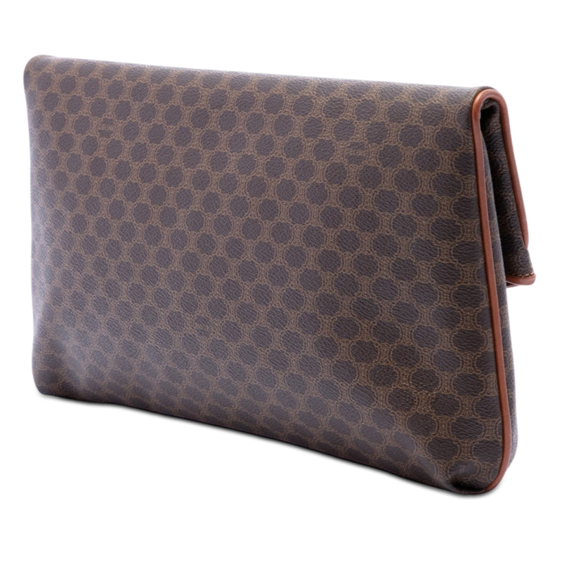 Macadam Coated Canvas Clutch - Image 2