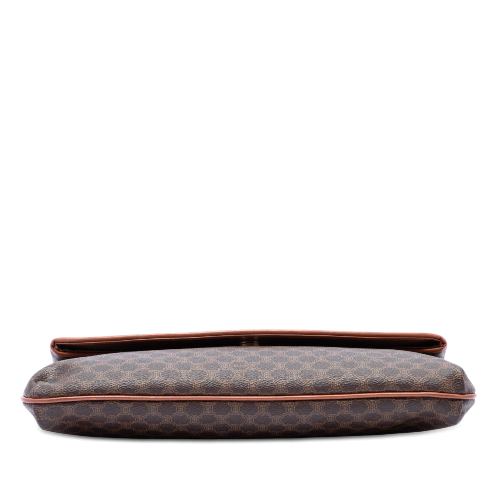 Macadam Coated Canvas Clutch - Image 3