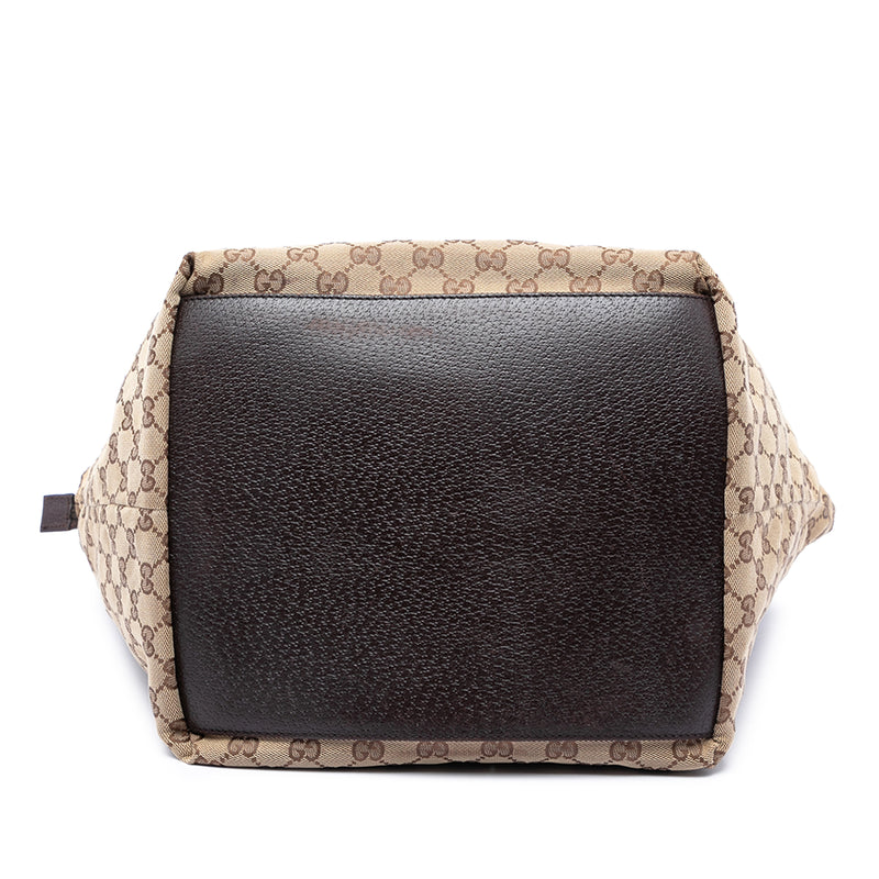 GG Canvas Web Tote - Image 3