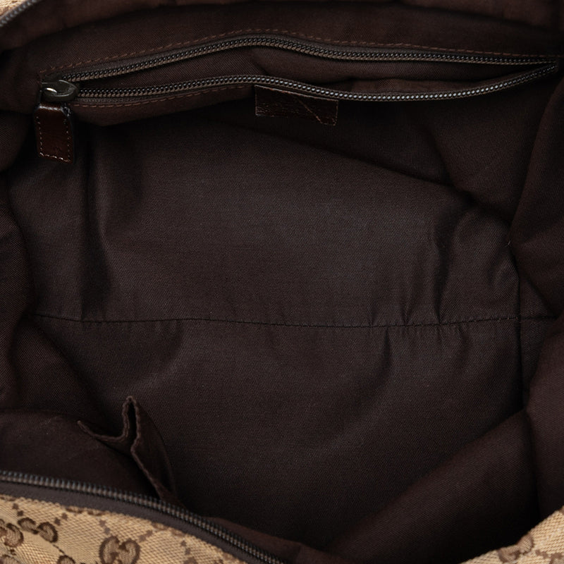 GG Canvas Web Tote - Image 4