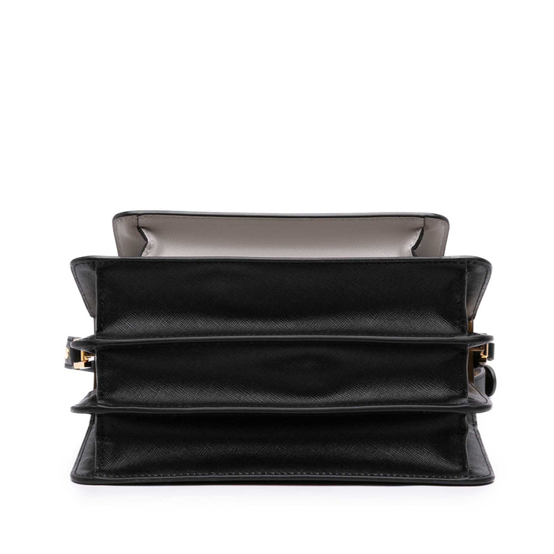 Tricolor Leather Trunk Crossbody - Image 3