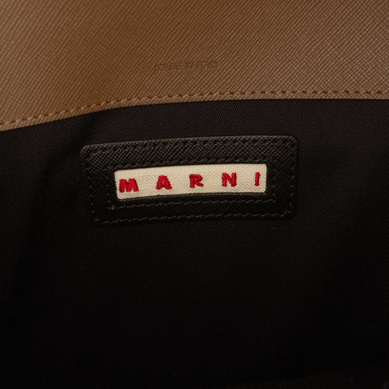 Tricolor Leather Trunk Crossbody - Image 5