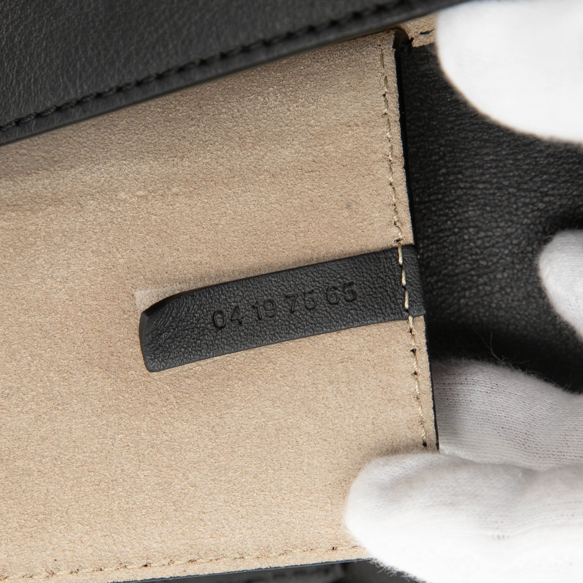 Mini Calfskin and Suede Faye Chain Crossbody - Image 6