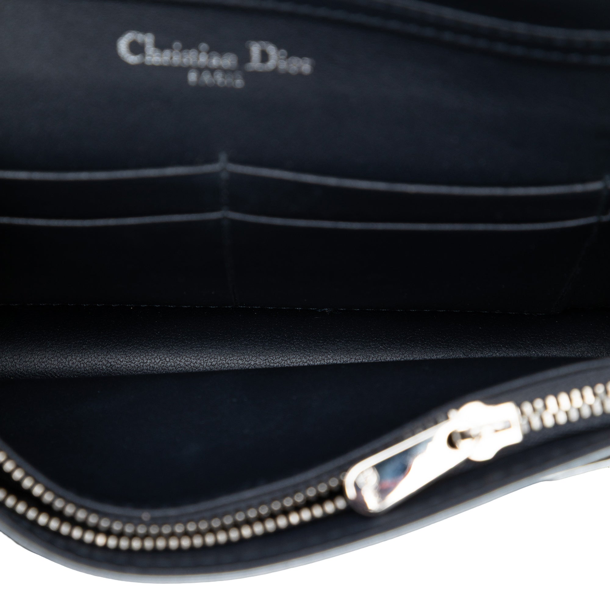 Metallic Patent Microcannage Diorama Wallet on Chain - Image 4