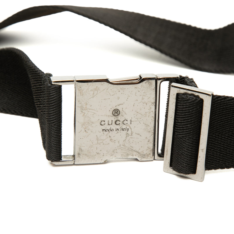 GG Canvas Double Pocket Belt Bag - Image 6