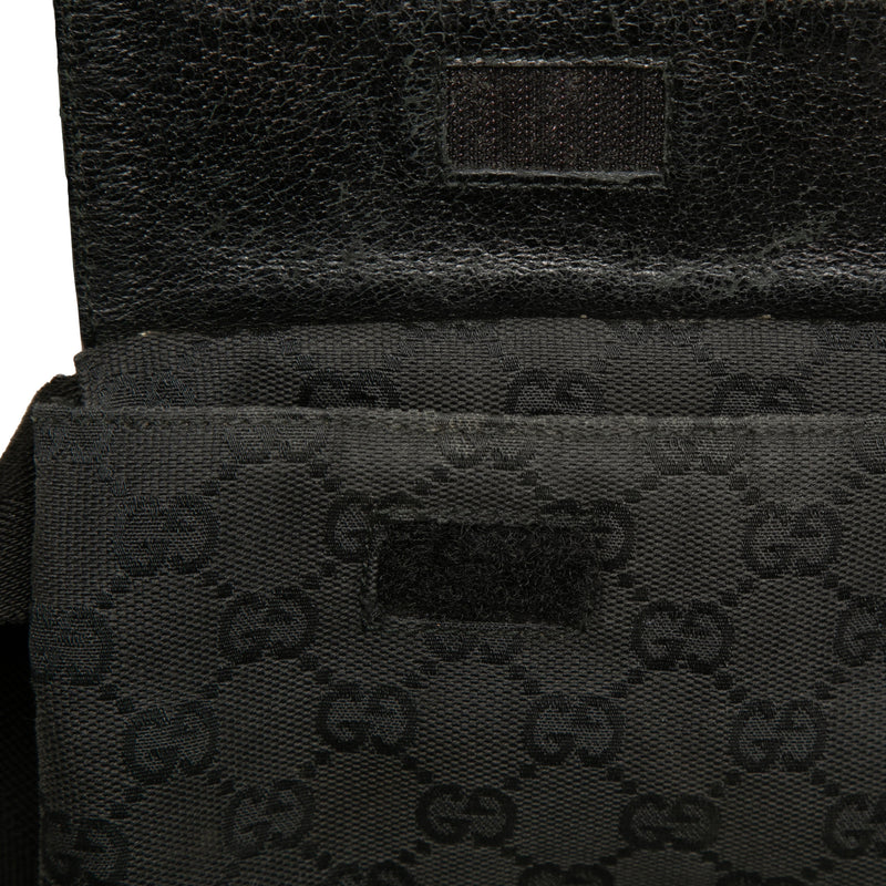 GG Canvas Double Pocket Belt Bag - Image 7