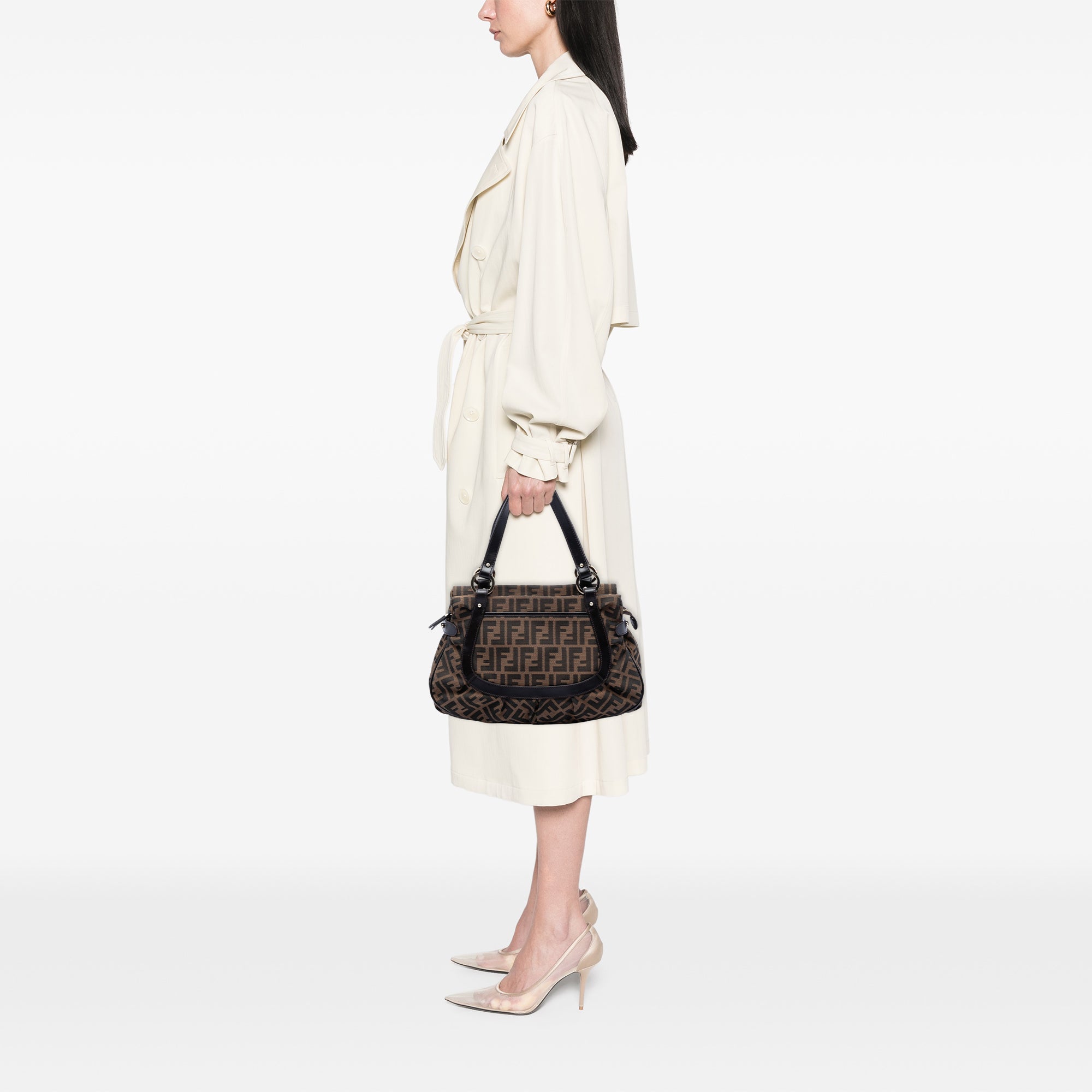 Medium Zucca Canvas Chef Shopper Tote - Image 5