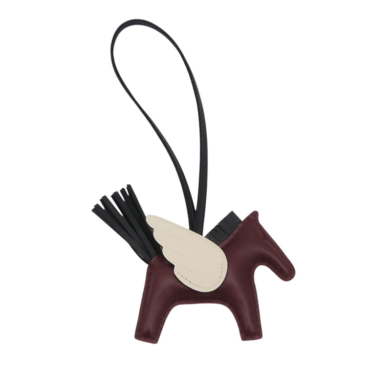 Milo Lambskin and Swift Grigri Rodeo Pegase Bag Charm PM - Image 2