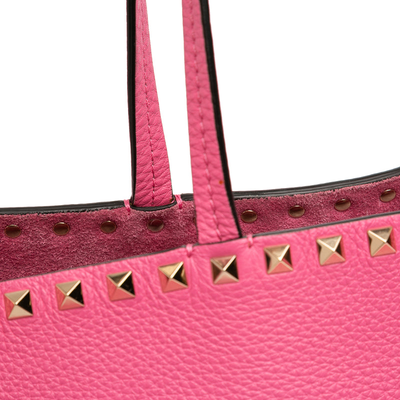 Leather Rockstud Tote - Image 9