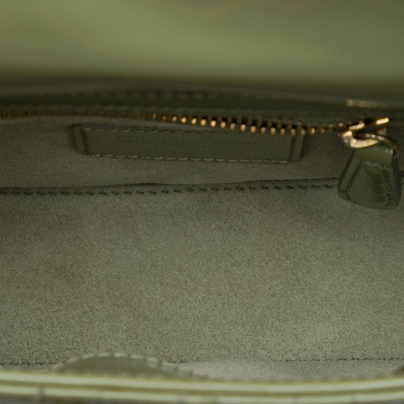 Mini Patent Cannage Lady Dior - Image 4