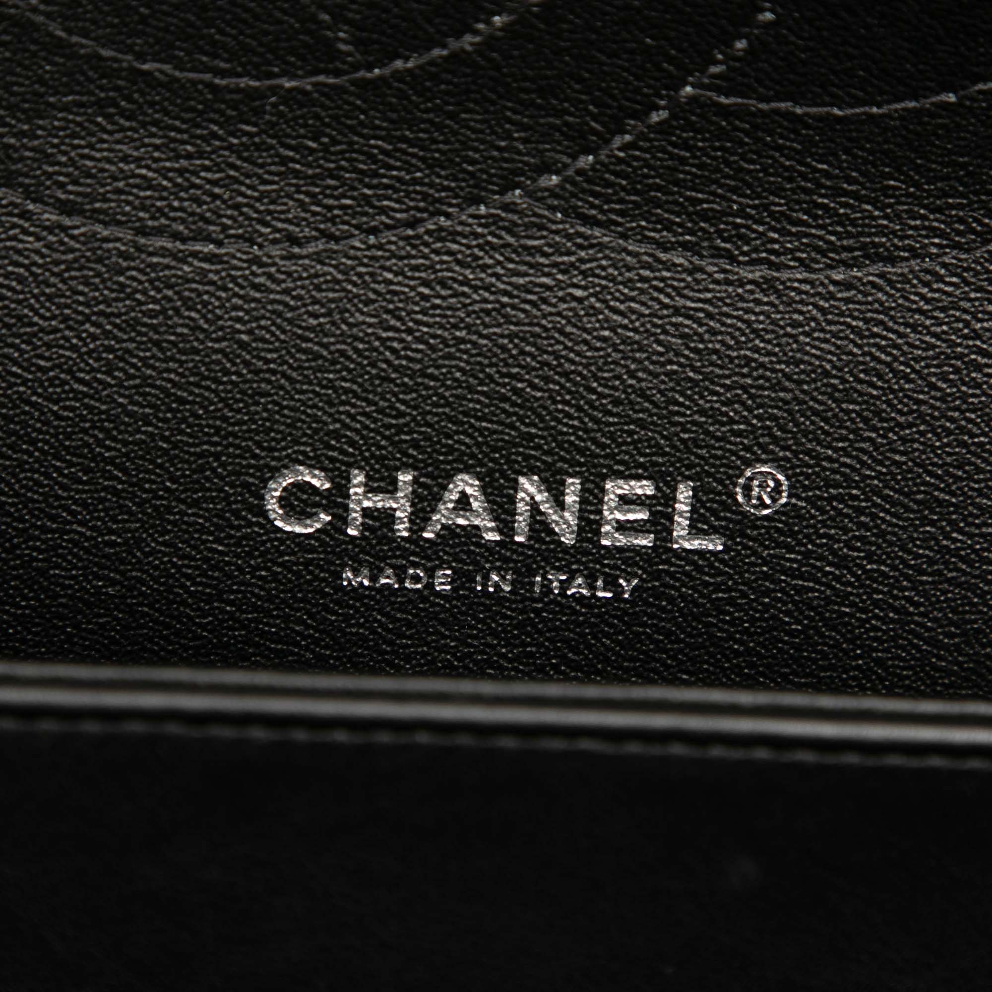 Jumbo Classic Chevron Patent Double Flap - Image 5