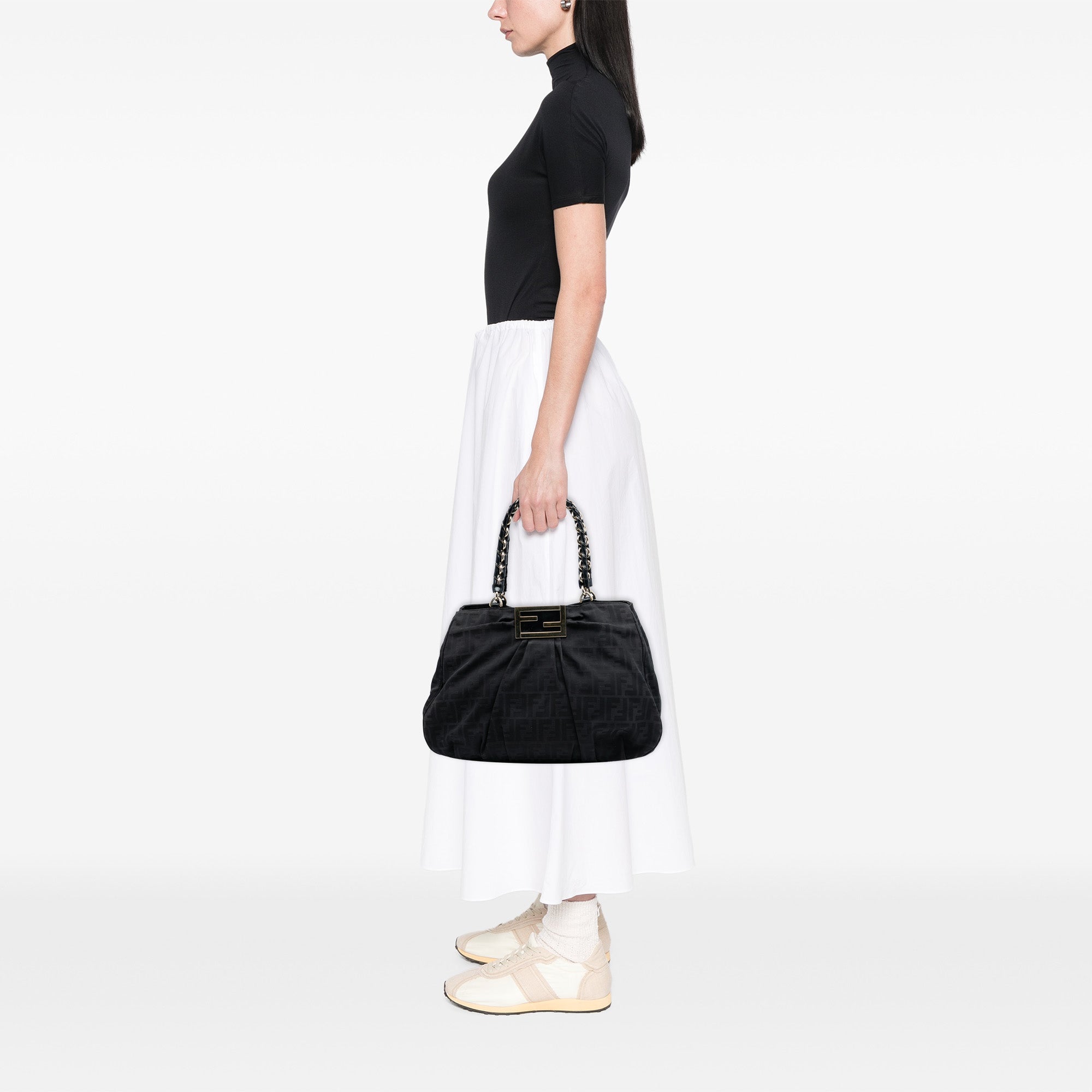 Large Zucca Canvas Mia Tote - Image 7