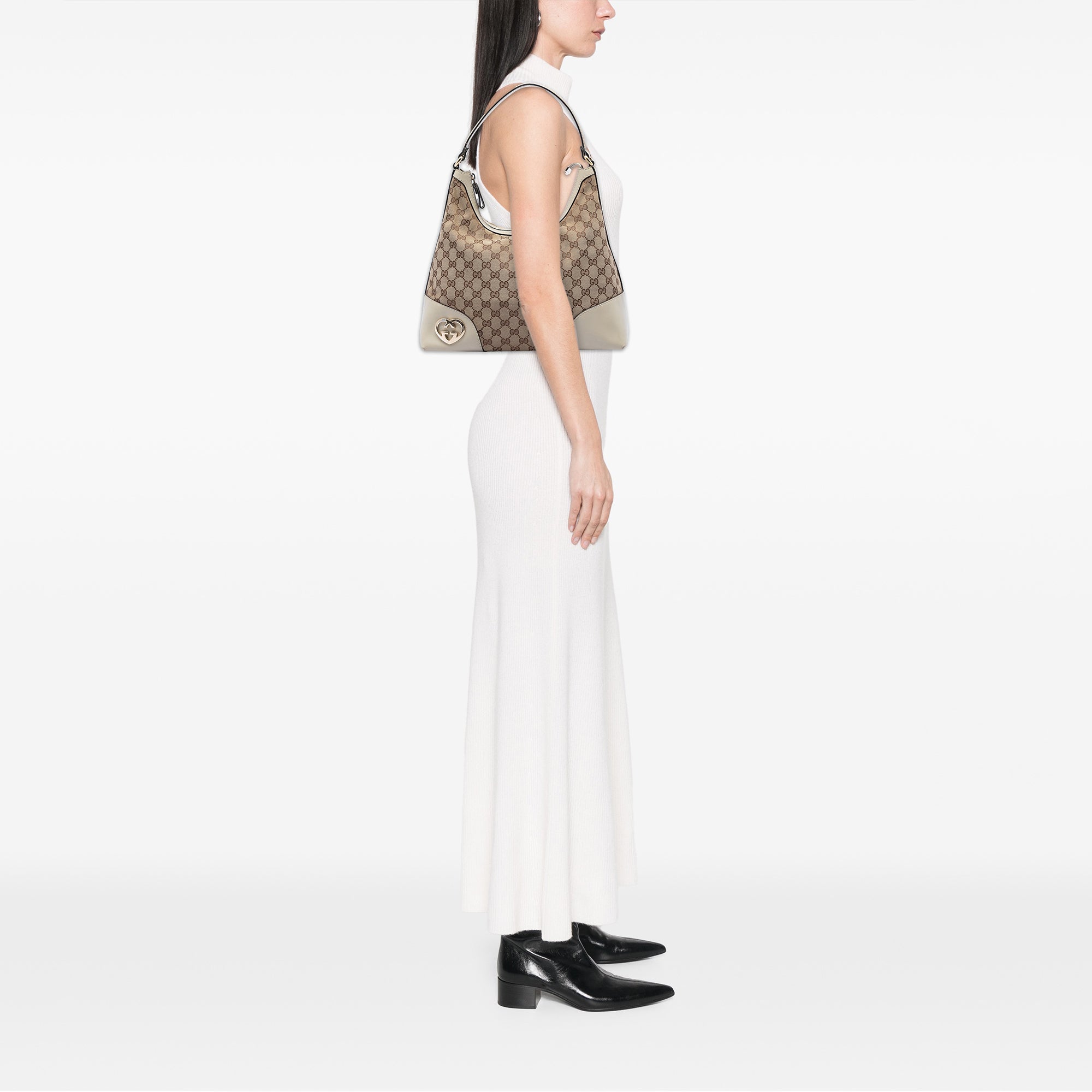 Medium GG Canvas Lovely Shoulder Bag - Image 5