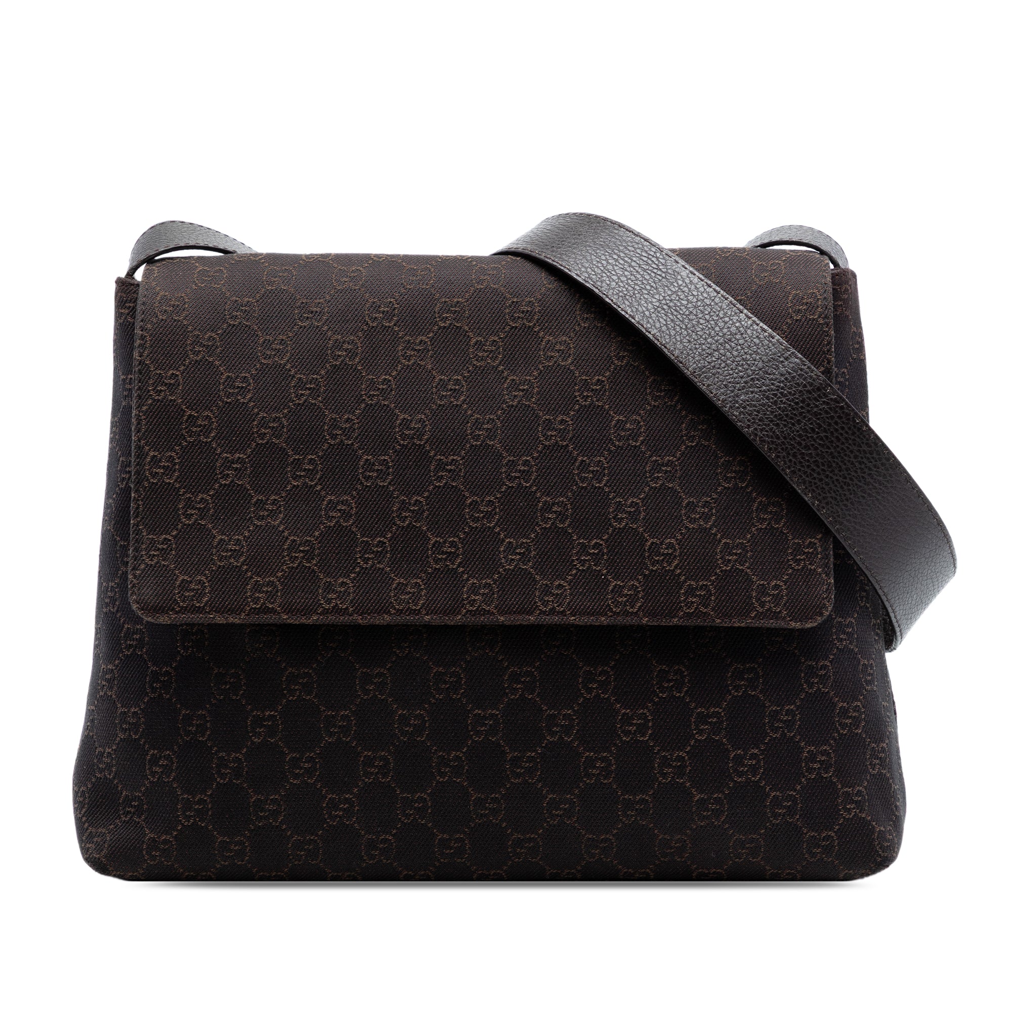 GG Denim Messenger Bag - Image 1