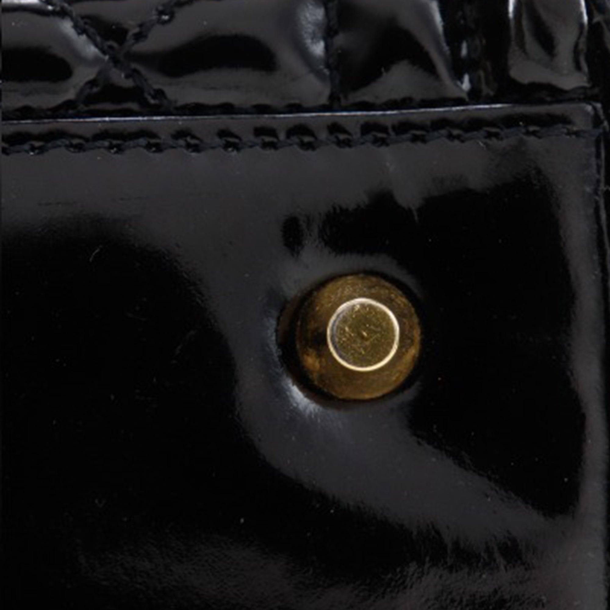 Medium Patent Cannage Lady Dior - Image 12