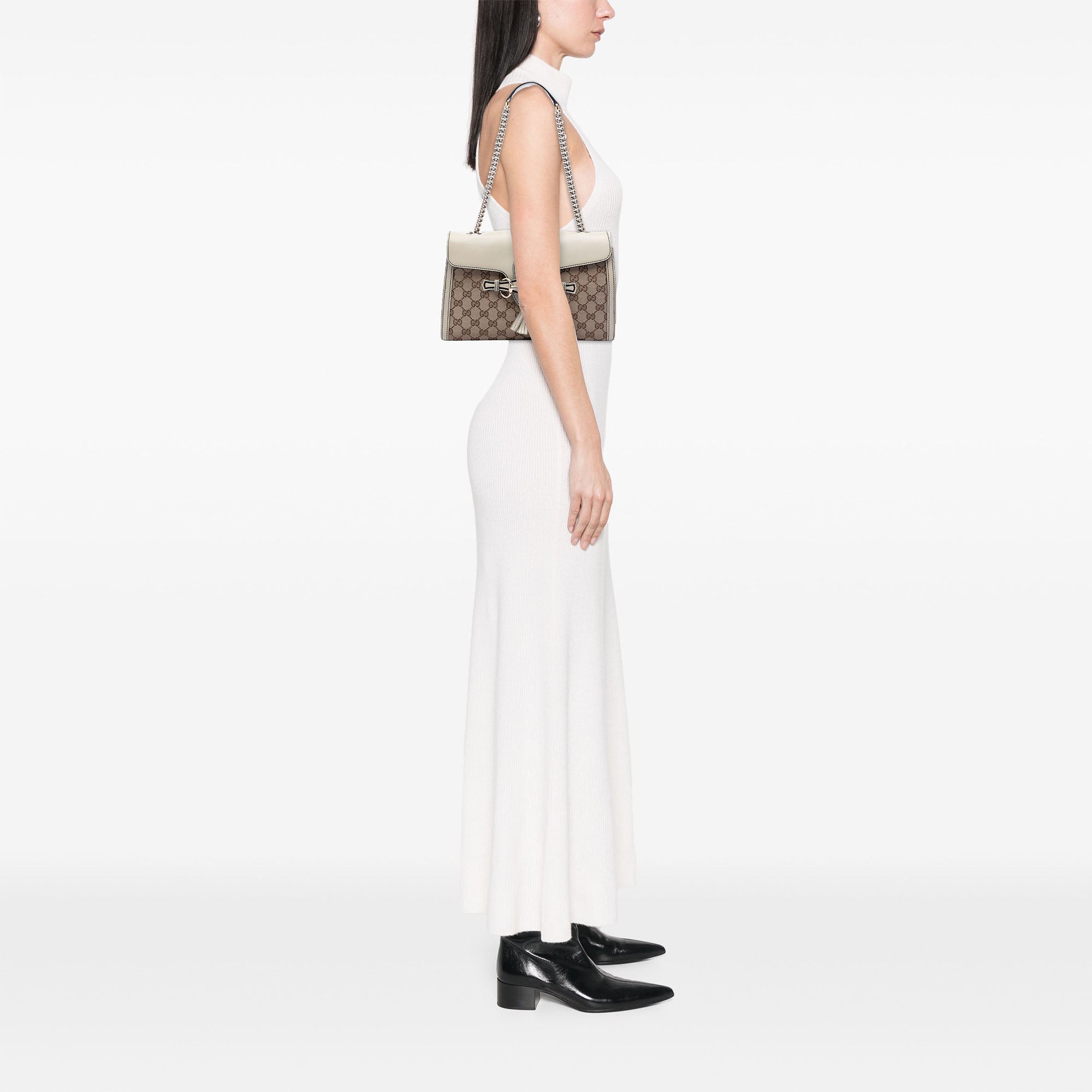 Medium GG Canvas Emily Shoulder Bag - Image 5