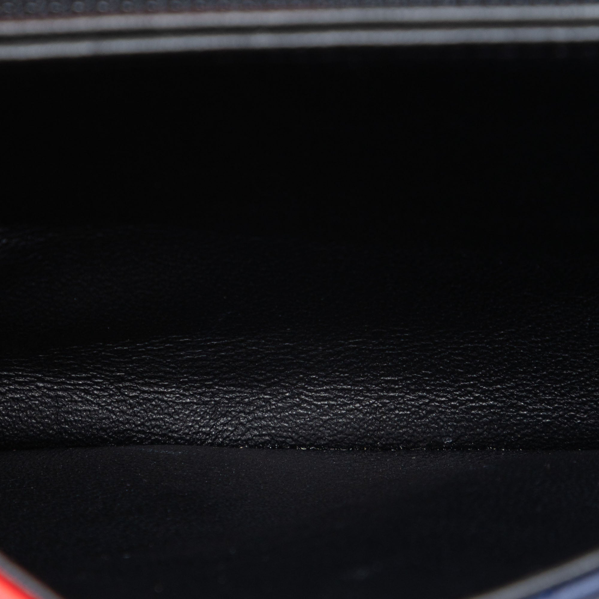 Quilted Lambskin Colorblock Pagoda Flap - Image 4