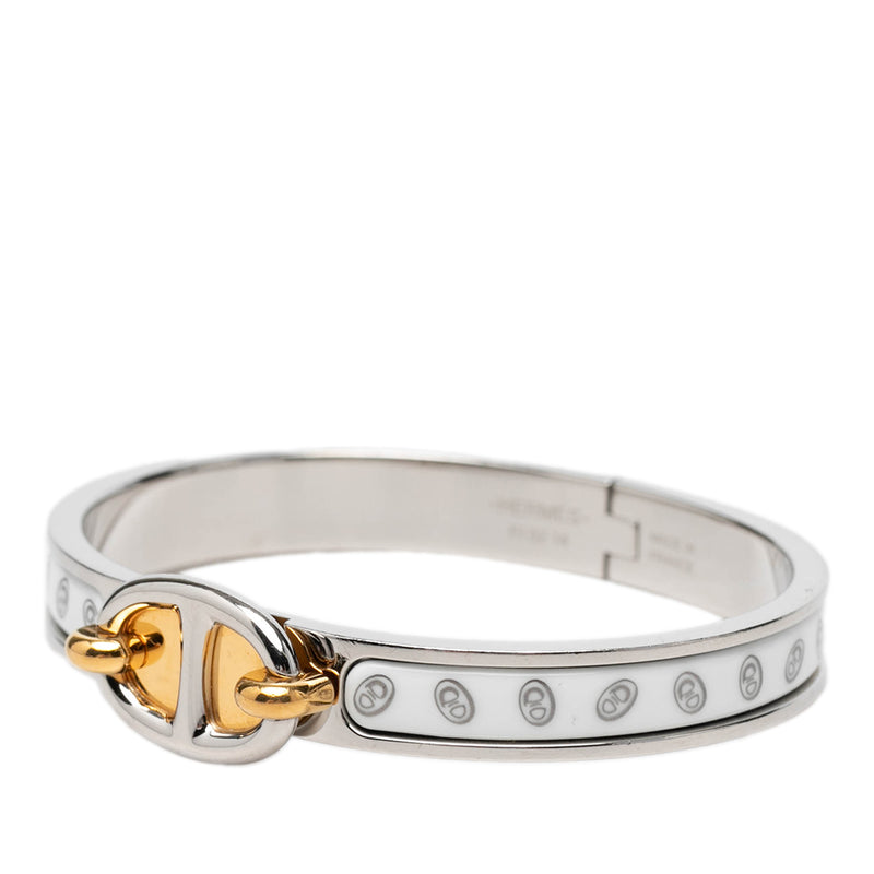 Narrow Chaine d Ancre Maillon Enamel Clic Bracelet PM - Image 2