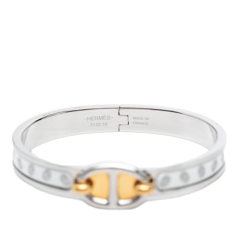 Narrow Chaine d Ancre Maillon Enamel Clic Bracelet PM - Image 4