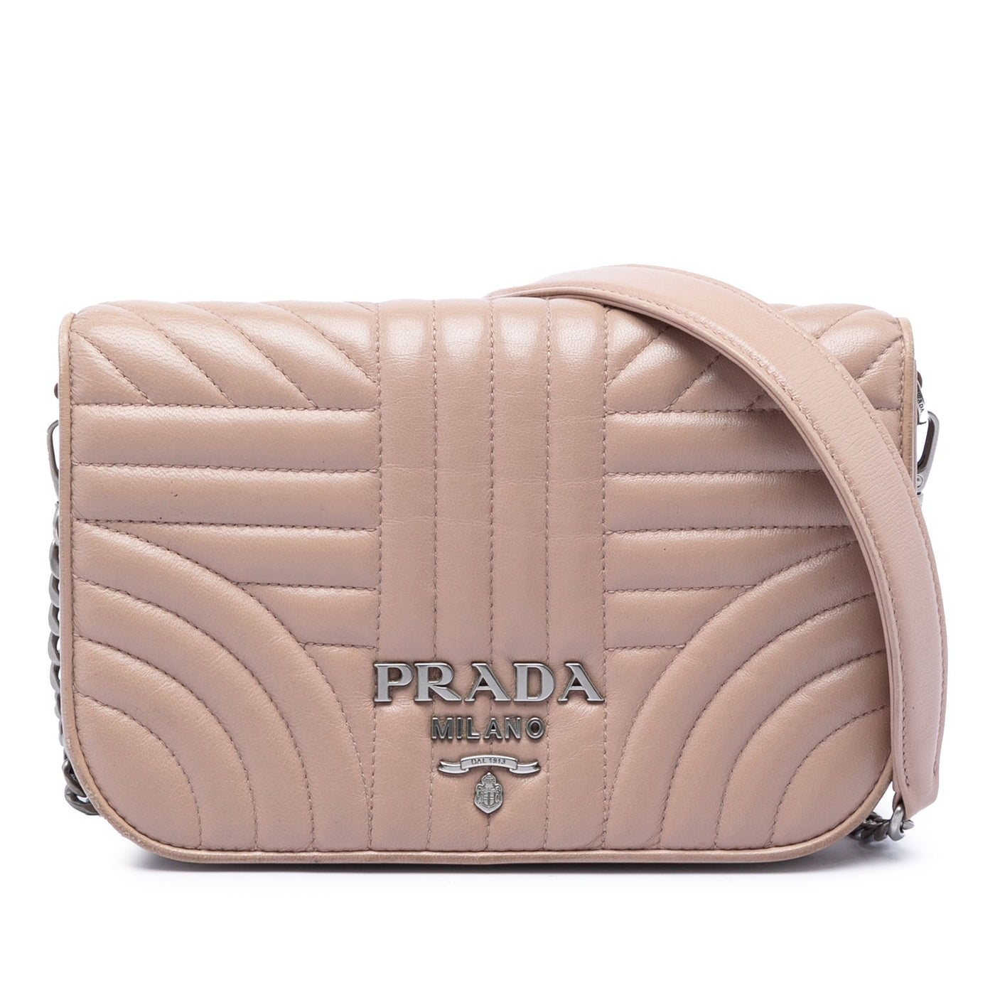 Mini Soft Calf Impunture Diagramme Crossbody - Image 1
