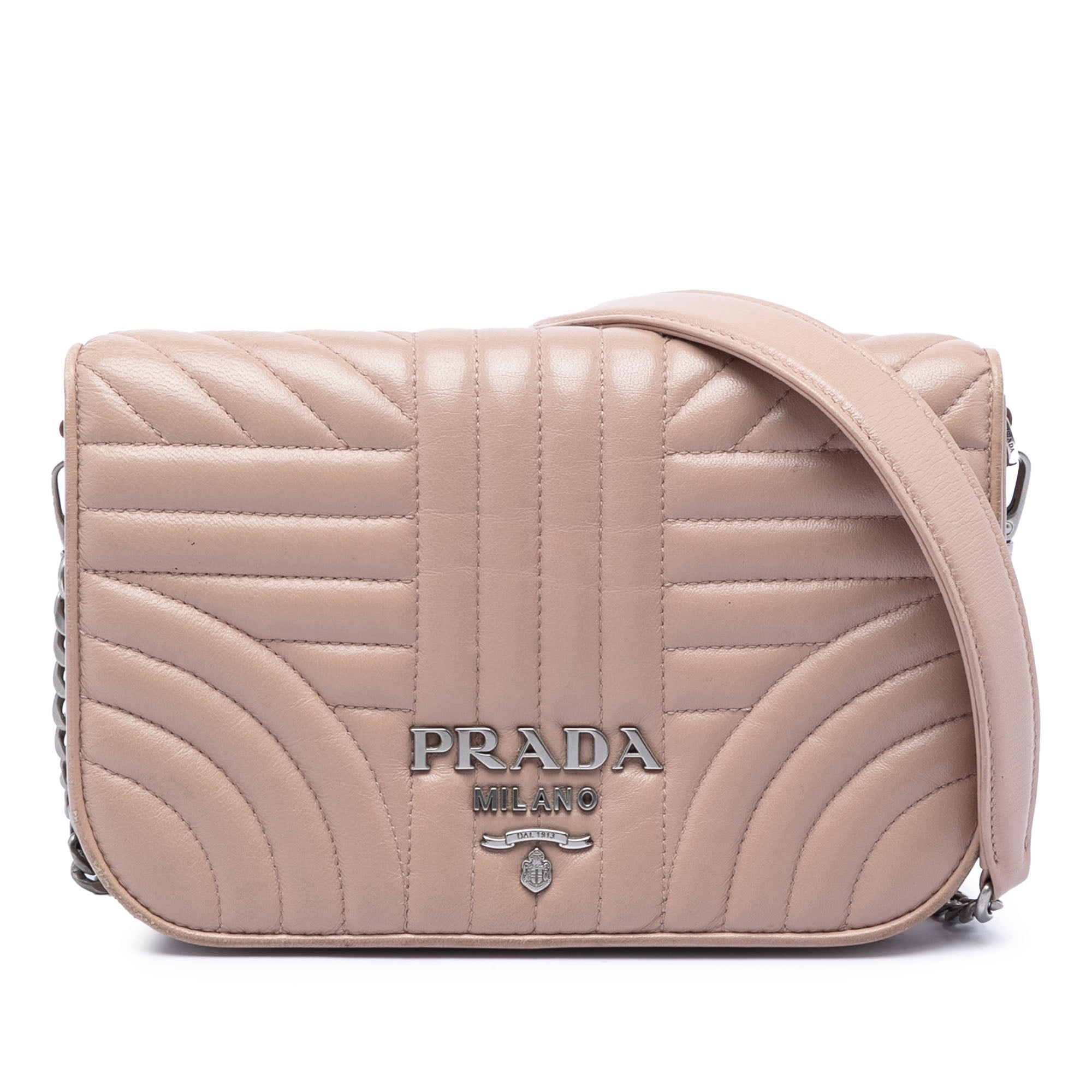 Mini Soft Calf Impunture Diagramme Crossbody - Image 1