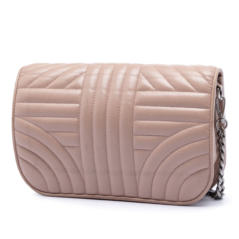 Mini Soft Calf Impunture Diagramme Crossbody - Image 2