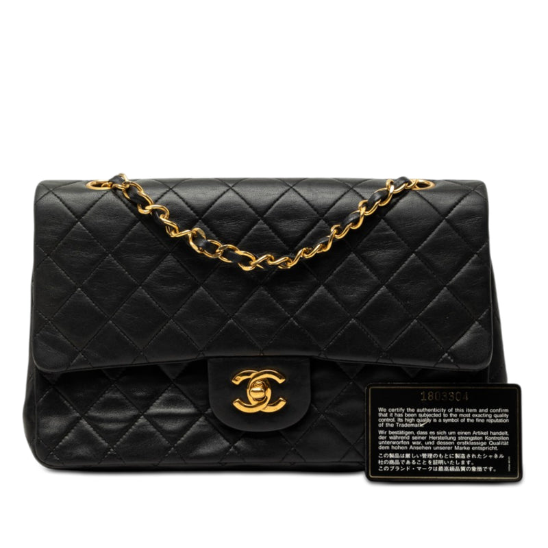 Medium Classic Lambskin Double Flap - Image 8