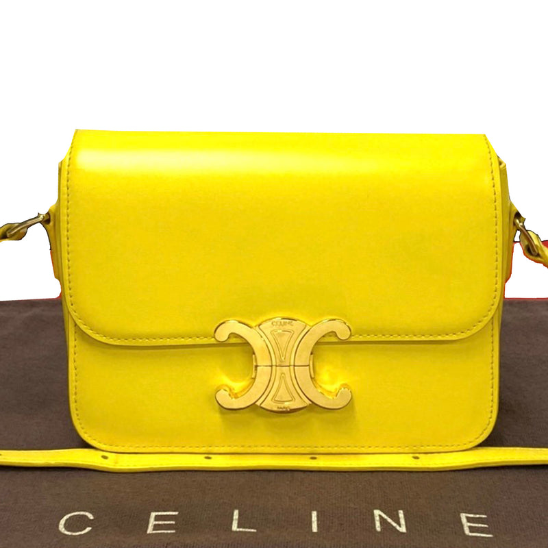 Teen Shiny Calfskin Triomphe Crossbody - Image 20